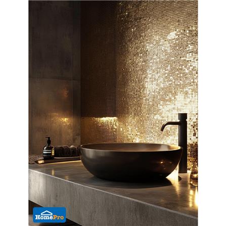 โมเสคแก้ว 30x30 ซม. TARA HPR-258 ริโก โกลด์_9