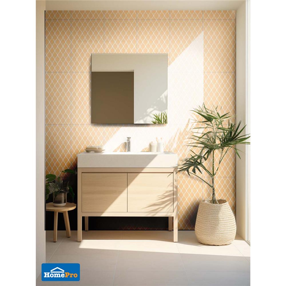 กระเบื้องผนัง 25x40 ซม. TARA มาริก้า ออเร้นจ์ A 1 ตร.ม.