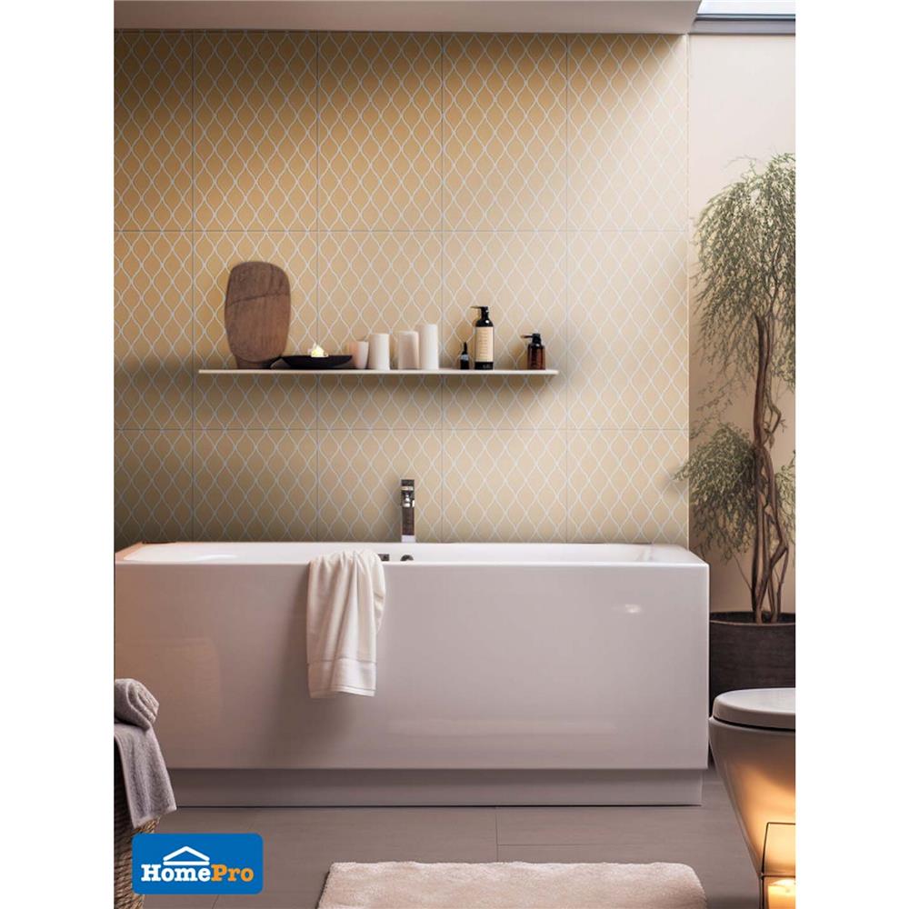 กระเบื้องผนัง 25x40 ซม. TARA มาริก้า ออเร้นจ์ A 1 ตร.ม.