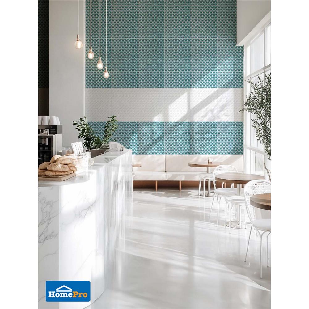 กระเบื้องผนัง 25x40 ซม. TARA คามิลล่า ไวท์ A 1 ตร.ม.