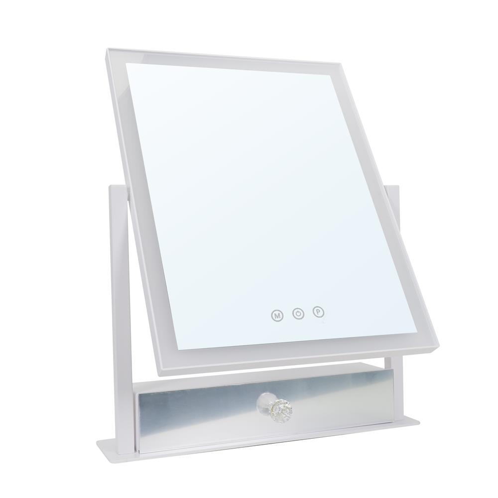 กระจกส่องหน้า LED MOYA K241034 สีขาว