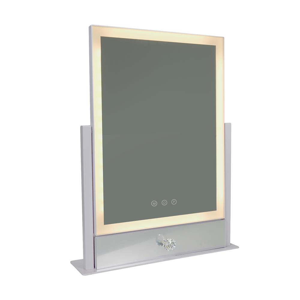 กระจกส่องหน้า LED MOYA K241034 สีขาว