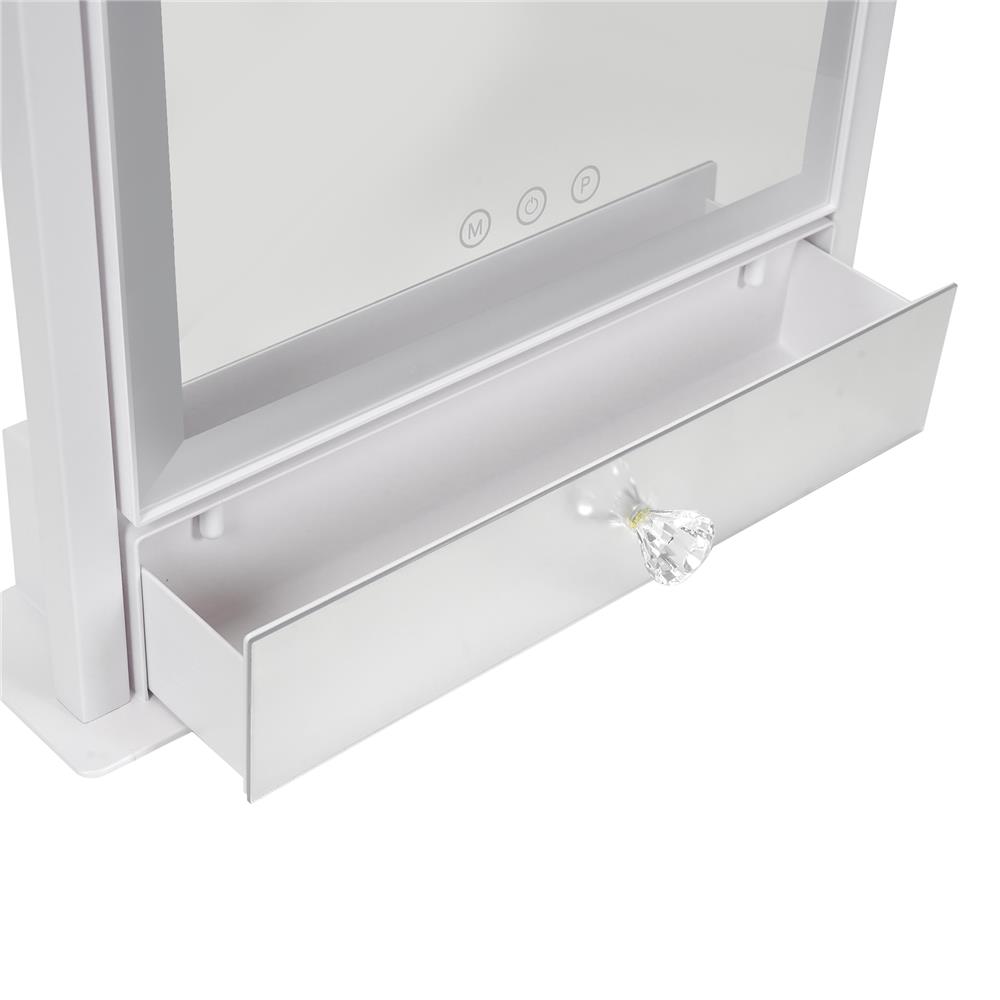 กระจกส่องหน้า LED MOYA K241034 สีขาว