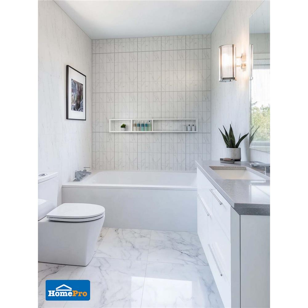 กระเบื้องผนัง 25x40 ซม. TARA อะมีร่า ไวท์ A 1 ตร.ม.