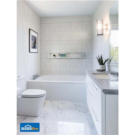 กระเบื้องผนัง 25x40 ซม. TARA อะมีร่า ไวท์ A 1 ตร.ม._3