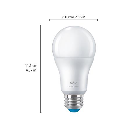 หลอด LED WIZ SMART BULB BOHLAM PINTAR 8.5 วัตต์ RGB E27 (แพ็ก 3 ชิ้น)_6
