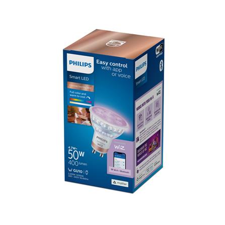 หลอด LED PHILIPS MR16/PAR SMART BULB BOHLAM PINTAR 4.7 วัตต์ RGB GU10_1