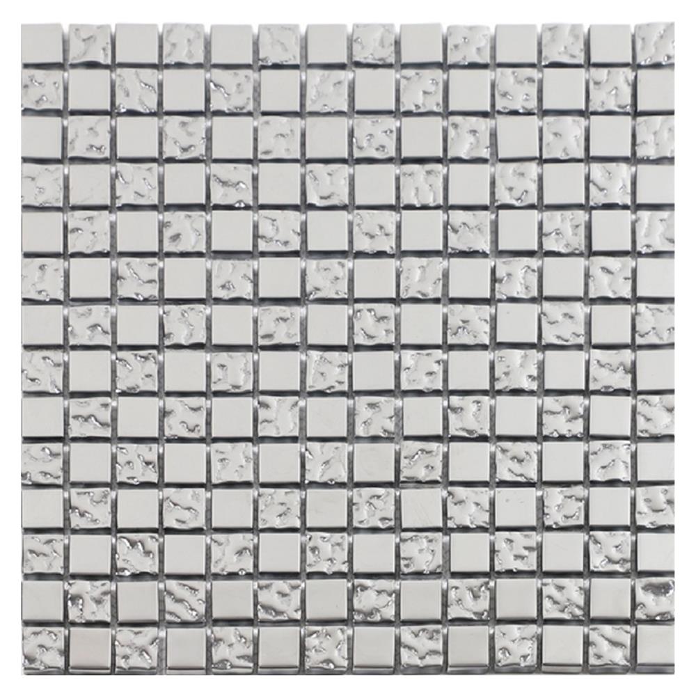 โมเสคแก้ว 30x30 ซม. TARA HPR-257 ริโก ซิลเวอร์