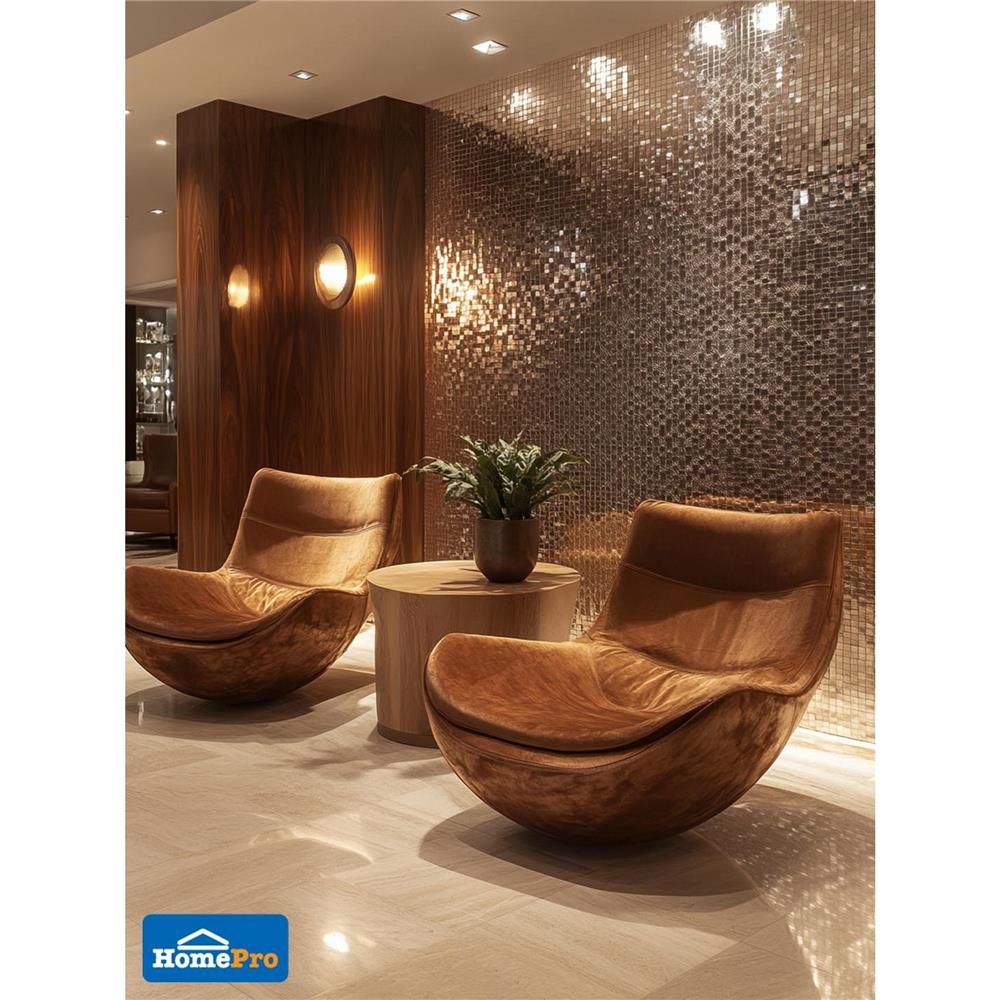 โมเสคแก้ว 30x30 ซม. TARA HPR-257 ริโก ซิลเวอร์