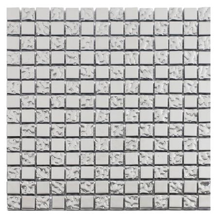 โมเสคแก้ว 30x30 ซม. TARA HPR-257 ริโก ซิลเวอร์