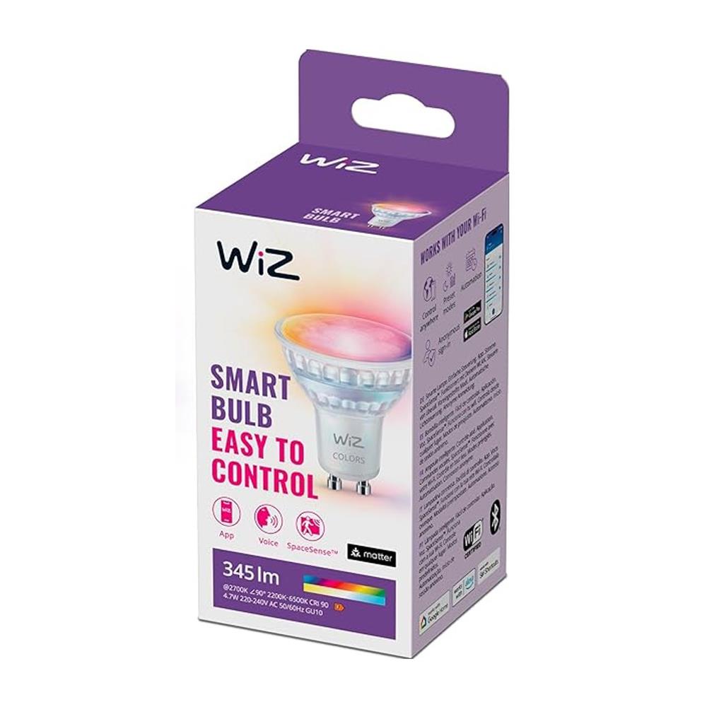 หลอด LED WIZ MR16/PAR SMART BULB BOHLAM PINTAR 4.7 วัตต์ RGB GU10