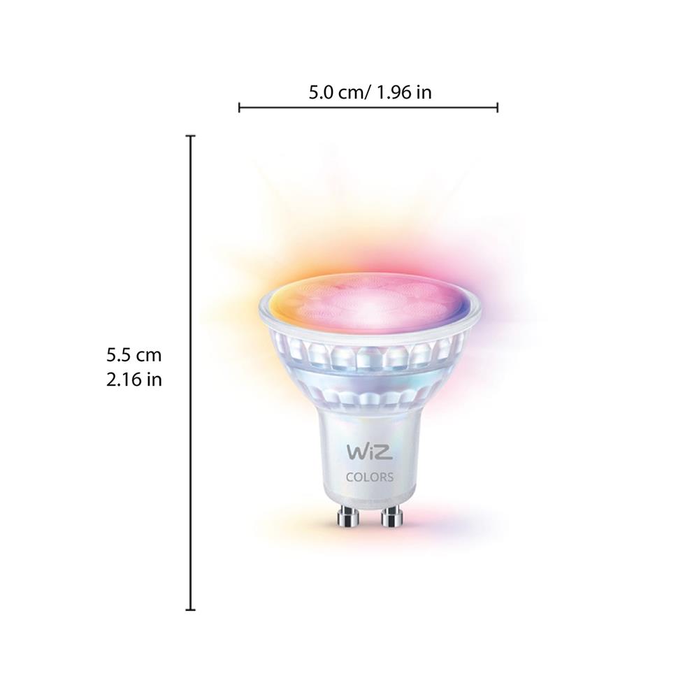 หลอด LED WIZ MR16/PAR SMART BULB BOHLAM PINTAR 4.7 วัตต์ RGB GU10