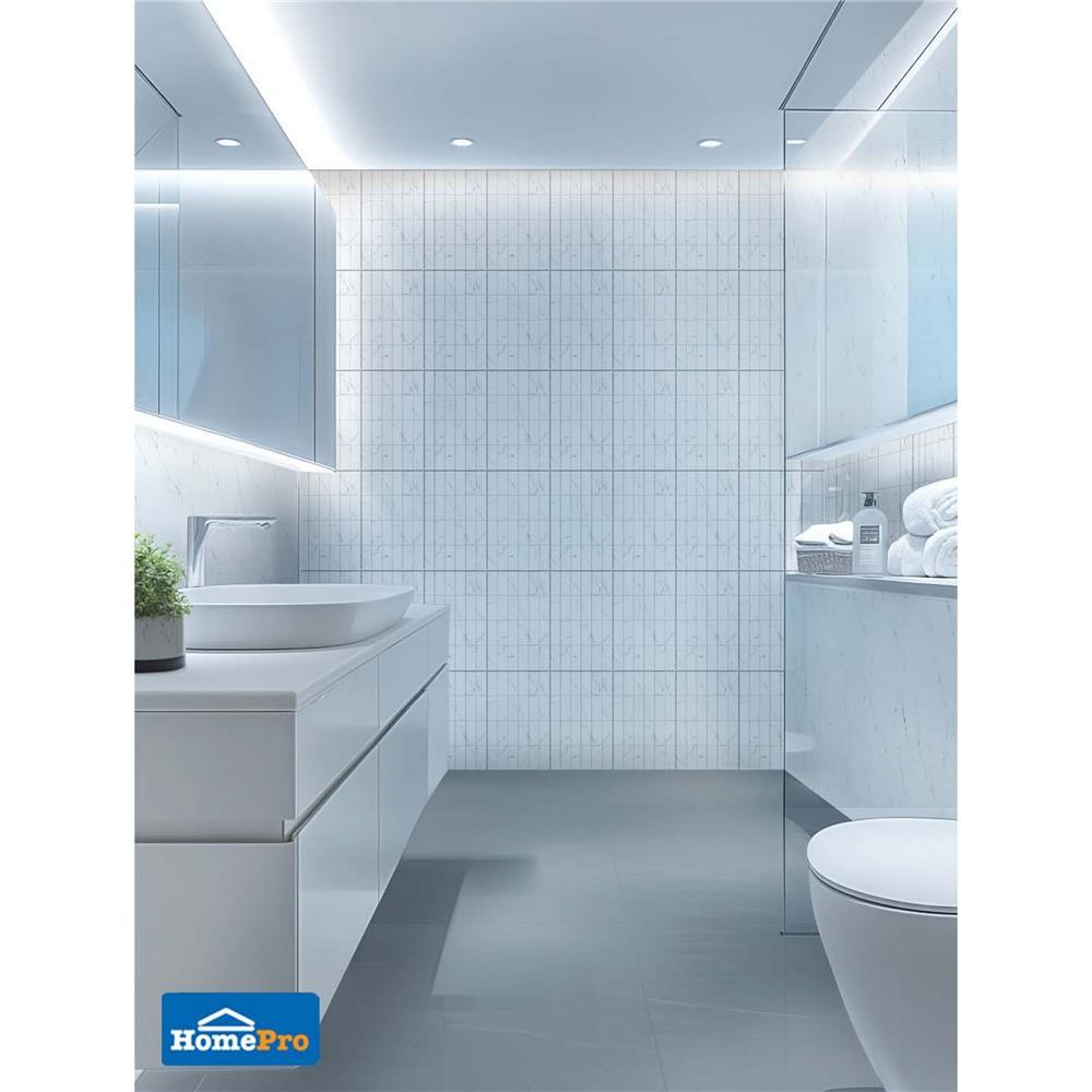 กระเบื้องผนัง 25x40 ซม. TARA อะมีร่า เดคโค่ ไวท์ A 1 ตร.ม.