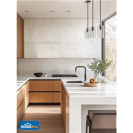 กระเบื้องผนัง 25x40 ซม. TARA อะมีร่า เดคโค่ ไวท์ A 1 ตร.ม._4