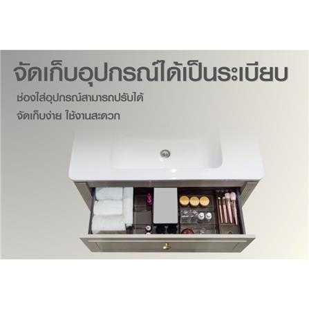 อ่างเคาน์เตอร์ MOYA PLUS A298 สีครีม_9