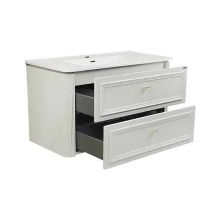 อ่างเคาน์เตอร์ MOYA PLUS A298 สีครีม_2