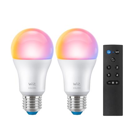 หลอด LED WIZ SMART BULB BOHLAM PINTAR 8.5 วัตต์ RGB E27 (แพ็ก 2 ชิ้น)_0