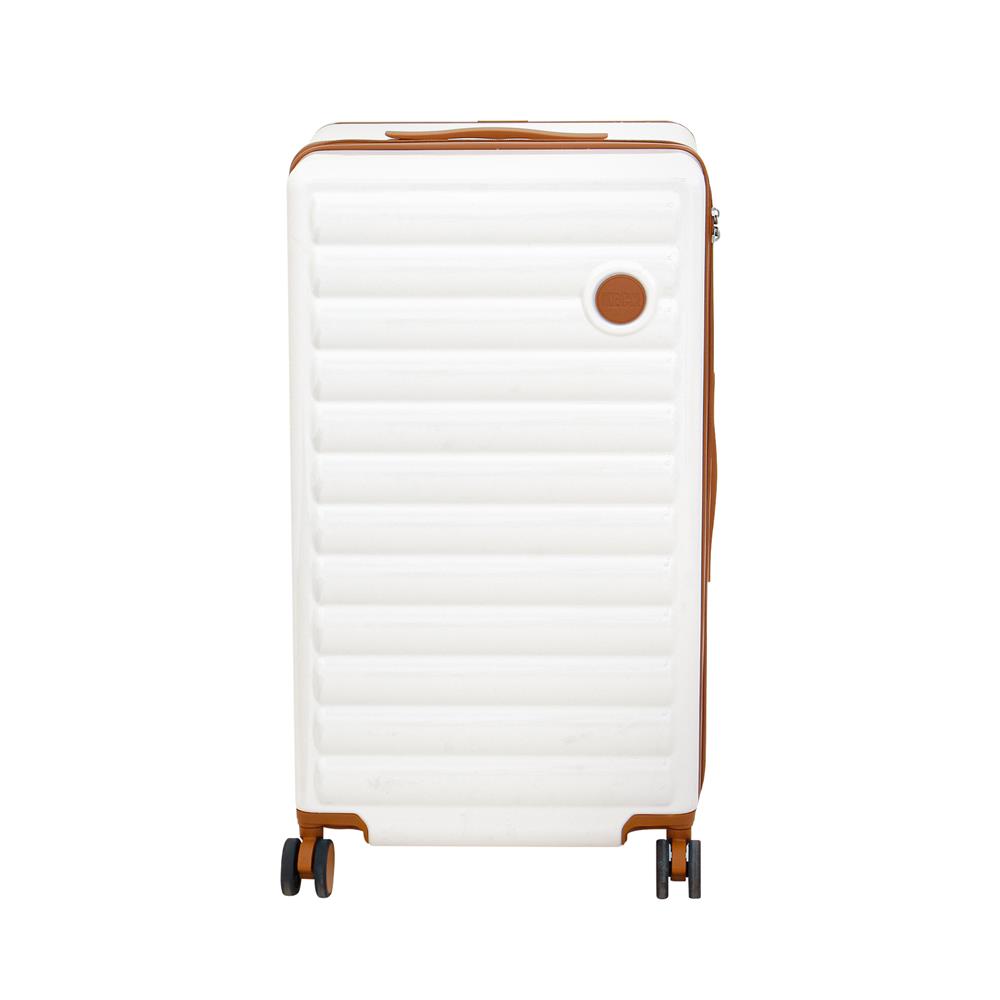 กระเป๋าเดินทาง 26 นิ้ว KECH LONDON สีขาว/น้ำตาล