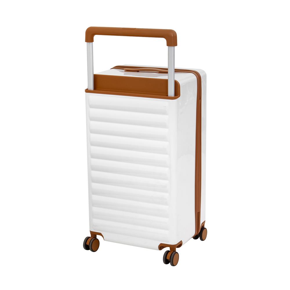 กระเป๋าเดินทาง 26 นิ้ว KECH LONDON สีขาว/น้ำตาล