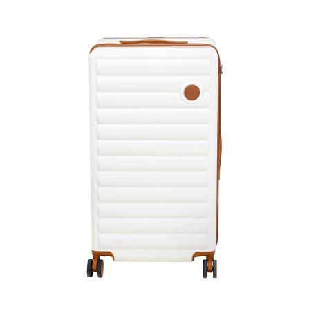 กระเป๋าเดินทาง 26 นิ้ว KECH LONDON สีขาว/น้ำตาล_2