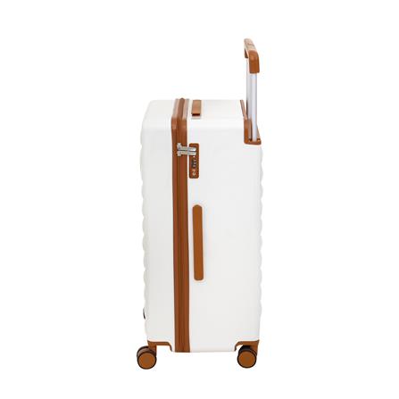 กระเป๋าเดินทาง 26 นิ้ว KECH LONDON สีขาว/น้ำตาล_4