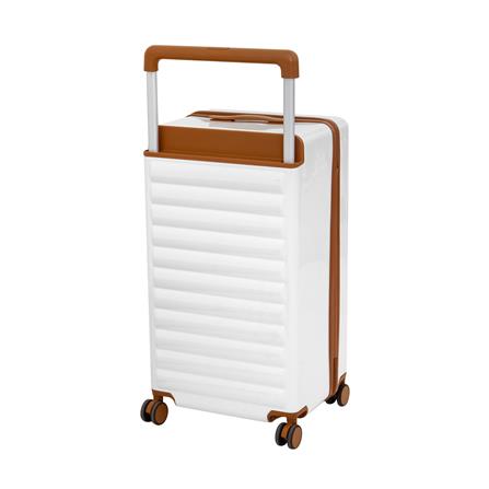 กระเป๋าเดินทาง 26 นิ้ว KECH LONDON สีขาว/น้ำตาล_5