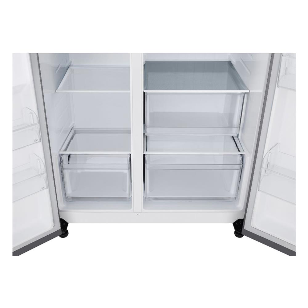 ตู้เย็น SIDE BY SIDE LG GC-B257KLJW.APYPLMT 23.4 คิว อินเวอร์เตอร์ สีเงิน