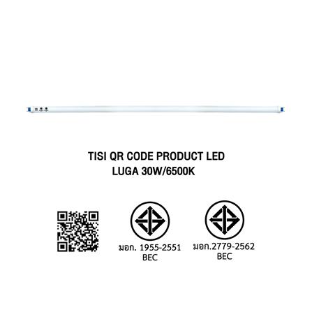 หลอด LED BEC T8 LUGA DE 30 วัตต์ DAYLIGHT G13_4