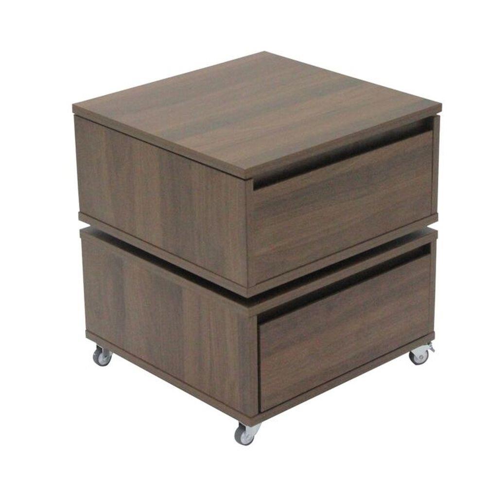 ตู้ข้างเตียง SB FURNITURE AIMER 19211995 40 ซม. สีน้ำตาล