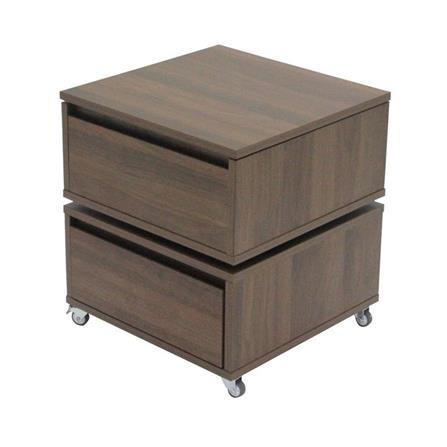 ตู้ข้างเตียง SB FURNITURE AIMER 19211995 40 ซม. สีน้ำตาล_0