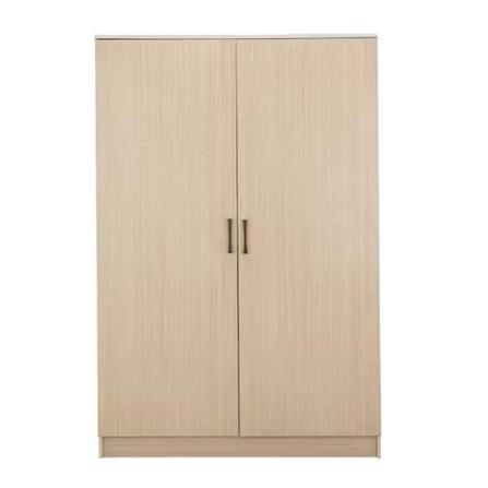 ตู้เสื้อผ้า 2 บานเปิด HOMEBEST W120 120 ซม. สีไม้อ่อน_0