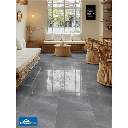กระเบื้องพื้น 39.6x39.6 ซม. TARA ปูเน่ สีเทา 0.94 ตร.ม._3