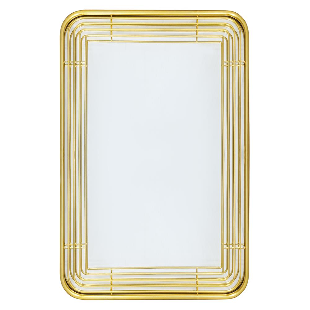 กระจกเงาตกแต่ง MOYA HP-2025-G 60x90 ซม. สีทอง