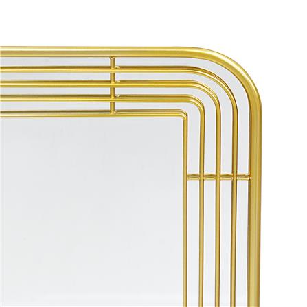 กระจกเงาตกแต่ง MOYA HP-2025-G 60x90 ซม. สีทอง_2