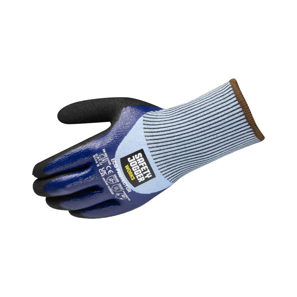 ถุงมือ HPPE SAFETY JOGGER ECO PROTECTOR 4X44C SIZE 9 สีน้ำเงิน (แพ็ก 2 ชิ้น)