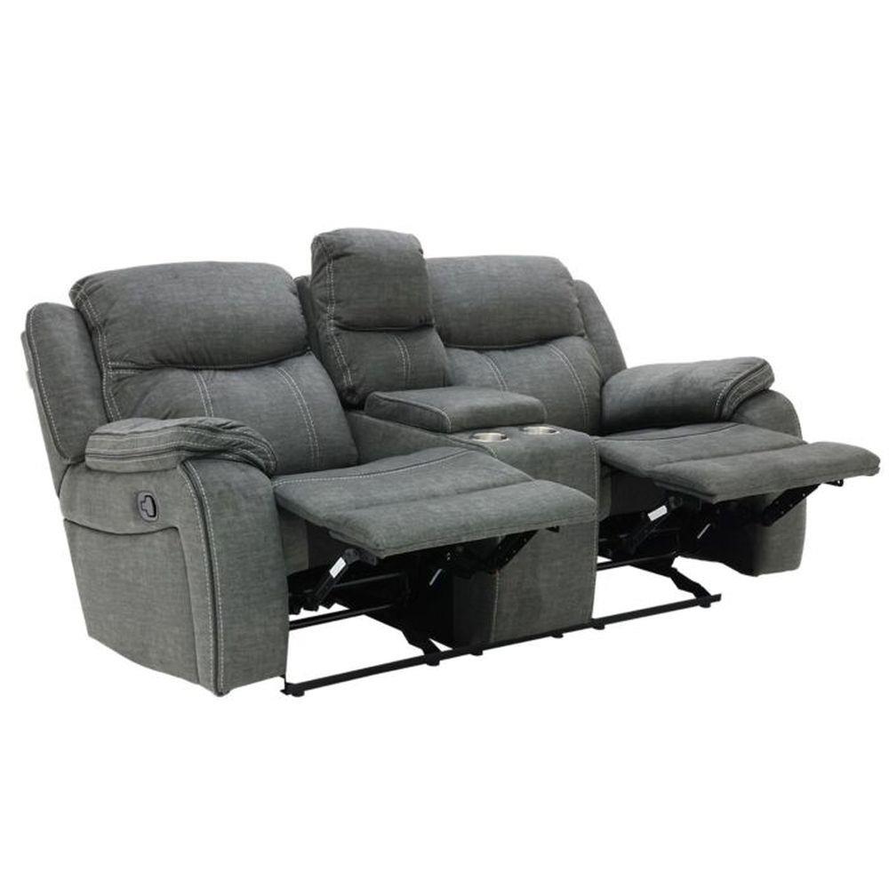 RECLINER 2 ที่นั่ง SB FURNITURE ZOKER 19225300 สีเทา
