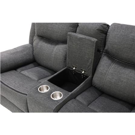 RECLINER 2 ที่นั่ง SB FURNITURE ZOKER 19225300 สีเทา_2