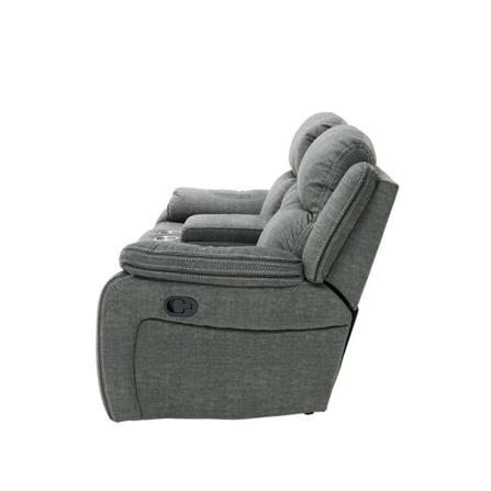 RECLINER 2 ที่นั่ง SB FURNITURE ZOKER 19225300 สีเทา_3