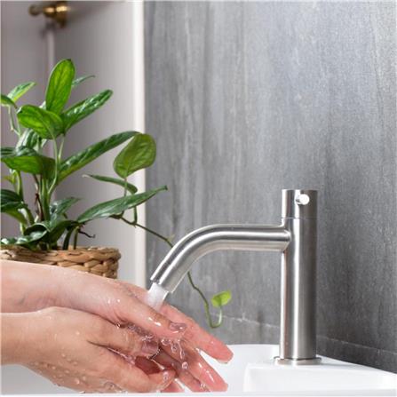 ก๊อกอ่างล้างหน้าเดี่ยวเคาน์เตอร์ BEN BN A121-A2266 สีสเตนเลส_3