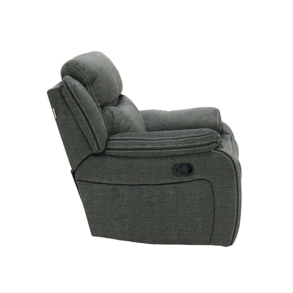 RECLINER SB FURNITURE ZOKER 19225301 สีเทา