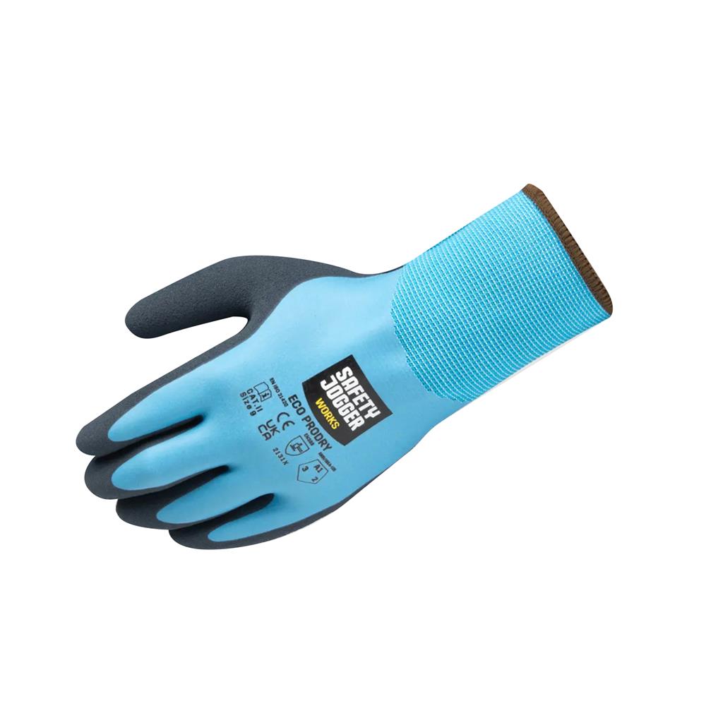 ถุงมือ SAFETY JOGGER ECO PRODRY 2131X SIZE 9 สีฟ้า (แพ็ก 2 ชิ้น)