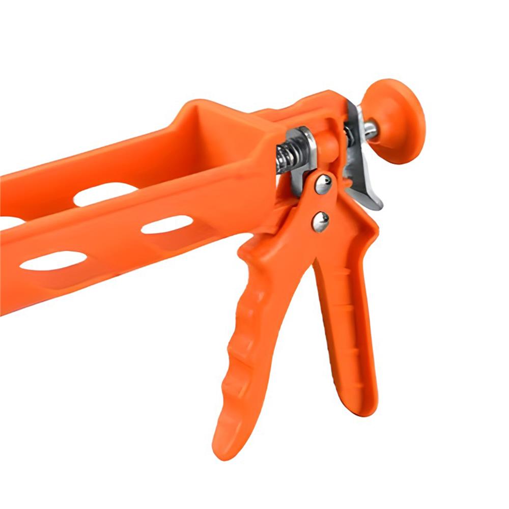 ปืนยิงซิลิโคน DEXZON ครึ่งวงกลม 9 นิ้ว สีส้ม