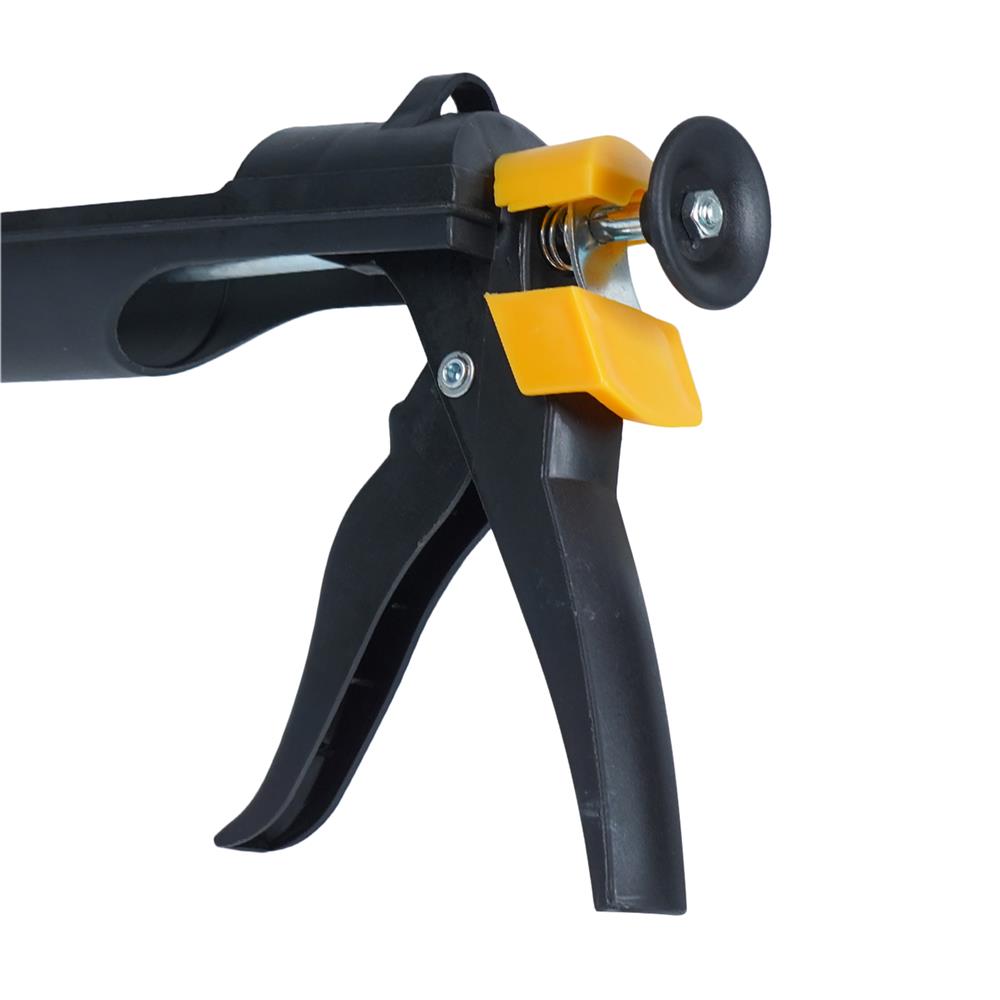 ปืนยิงซิลิโคน DEXZON ครึ่งวงกลม 9 นิ้ว สีดำ