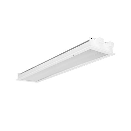 โคมตะแกรงฝังฝ้า L&E 9I-00738 2X1200 มม. สีขาว_0