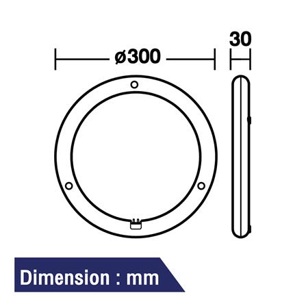หลอด LED BEC MAGNET CIRCULAR 30 วัตต์ DAYLIGHT_5