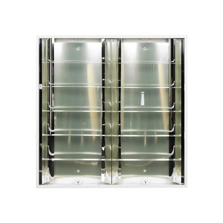 โคมตะแกรงติดลอย L&E 9I-00693 2x600 มม. สีขาว_1