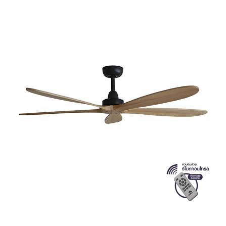 พัดลมไม่มีโคมไฟ WINFAVOUR WFDC60/DC44(ORB) 60 นิ้ว สีน้ำตาล_0