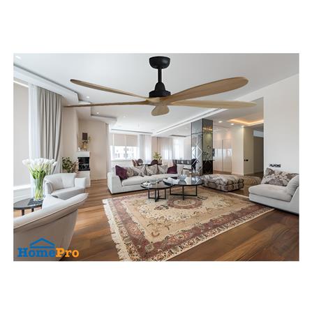 พัดลมไม่มีโคมไฟ WINFAVOUR WFDC60/DC44(ORB) 60 นิ้ว สีน้ำตาล_1