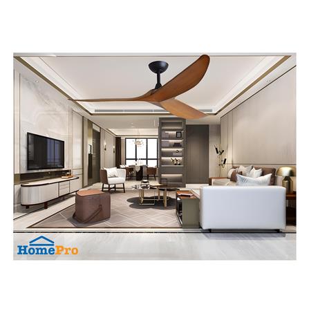 พัดลมไม่มีโคมไฟ WINFAVOUR WFDC56/WFDC22(ORB) 56 นิ้ว สีน้ำตาลเข้ม_1