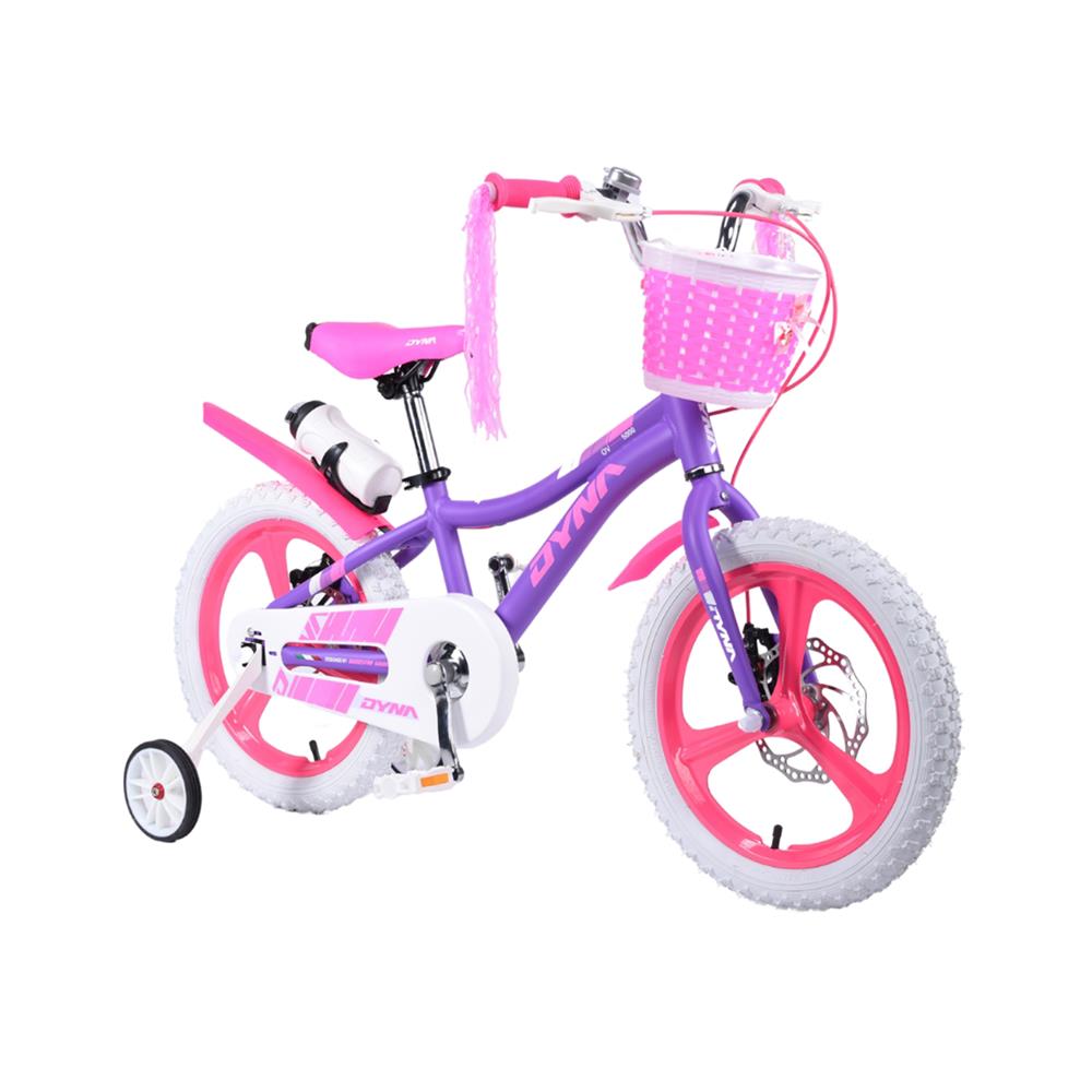 จักรยานเด็กสี่ล้อ 16 นิ้ว DYNASTAR สีม่วง
